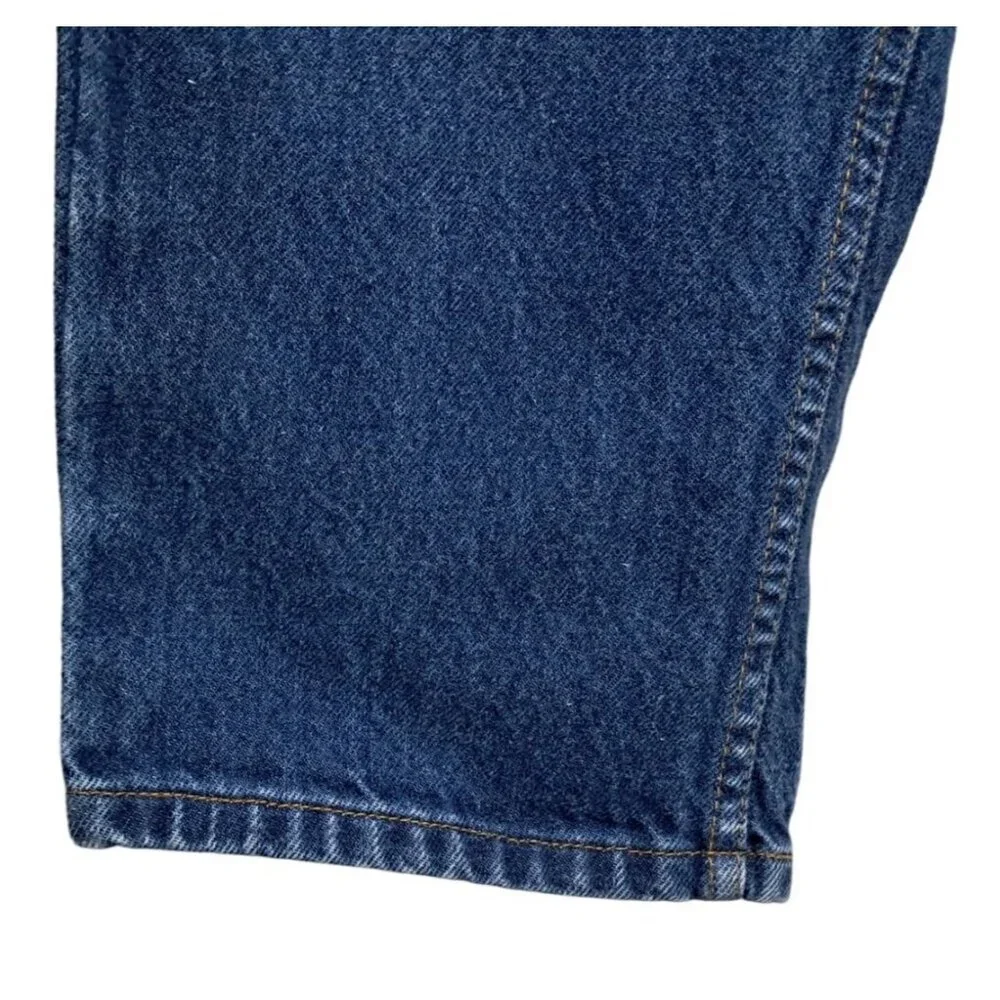 Levis 505 Jeans Mens Tagged 34‎ x 30 Orange Tab Regular Fit Straight Leg Jeans